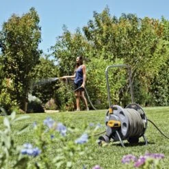 Dévidoir Chariot D’arrosage + 20 M De Tuyau