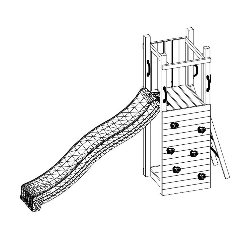 Aire De Jeu Escalade En Bois ZEBULON ® 8 Aire De Jeu Escalade En Bois ZEBULON ® - Image 6